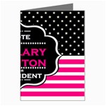 pink Hillary Clinton Greeting Cards (Pkg of 8)