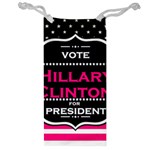 pink Hillary Clinton Jewelry Bag