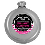 pink Hillary Clinton Hip Flask (5 oz)