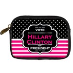 pink Hillary Clinton Digital Camera Leather Case