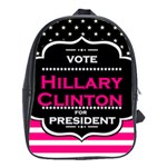 pink Hillary Clinton School Bag (Large)