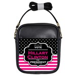 pink Hillary Clinton Girls Sling Bag