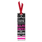 pink Hillary Clinton Small Book Mark