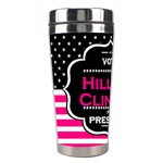 pink Hillary Clinton Stainless Steel Travel Tumbler