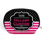 pink Hillary Clinton Accessory Pouch (Medium)