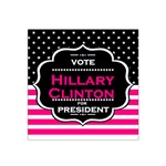 pink Hillary Clinton Satin Bandana Scarf