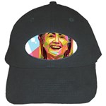 pastel Hillary Clinton Black Cap