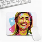 pastel Hillary Clinton Small Mousepad