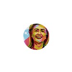 pastel Hillary Clinton 1  Mini Button