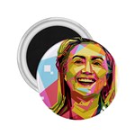 pastel Hillary Clinton 2.25  Magnet