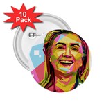 pastel Hillary Clinton 2.25  Button (10 pack)