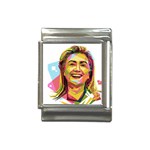 pastel Hillary Clinton Italian Charm (13mm)