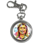 pastel Hillary Clinton Key Chain Watch