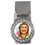 pastel Hillary Clinton Money Clip (CZ)