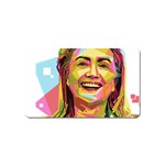 pastel Hillary Clinton Magnet (Name Card)