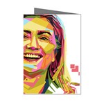 pastel Hillary Clinton Mini Greeting Cards (Pkg of 8)