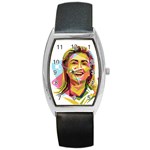 pastel Hillary Clinton Barrel Style Metal Watch