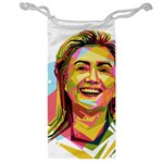 pastel Hillary Clinton Jewelry Bag