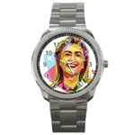 pastel Hillary Clinton Sport Metal Watch