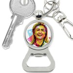 pastel Hillary Clinton Bottle Opener Key Chain