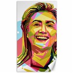 pastel Hillary Clinton Canvas 40  x 72 