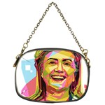 pastel Hillary Clinton Chain Purse (Two Sides)