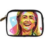 pastel Hillary Clinton Digital Camera Leather Case