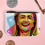 pastel Hillary Clinton Mini Coin Purse