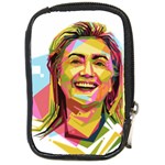 pastel Hillary Clinton Compact Camera Leather Case