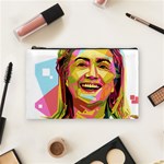 pastel Hillary Clinton Cosmetic Bag (Medium)