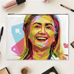 pastel Hillary Clinton Cosmetic Bag (XL)