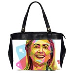 pastel Hillary Clinton Oversize Office Handbag (2 Sides)