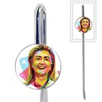 pastel Hillary Clinton Book Mark