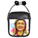 pastel Hillary Clinton Girls Sling Bag