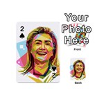 pastel Hillary Clinton Playing Cards 54 (Mini)