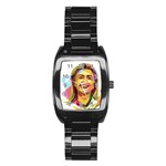 pastel Hillary Clinton Stainless Steel Barrel Watch