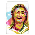 pastel Hillary Clinton Removable Flap Cover (L)