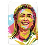 pastel Hillary Clinton Removable Flap Cover (S)