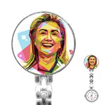 pastel Hillary Clinton Stainless Steel Nurses Watch