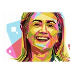 pastel Hillary Clinton Double Sided Flano Blanket (Mini)