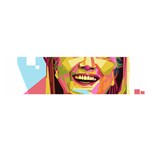 pastel Hillary Clinton Satin Scarf (Oblong)