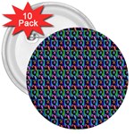 charles Manson 3  Button (10 pack)