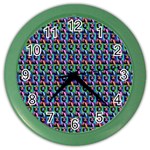 charles Manson Color Wall Clock