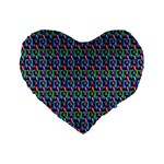 charles Manson Standard 16  Premium Flano Heart Shape Cushion 