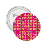 hot pink emoji 2.25  Button