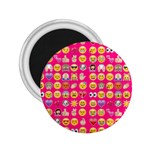 hot pink emoji 2.25  Magnet