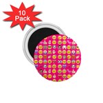 hot pink emoji 1.75  Magnet (10 pack) 