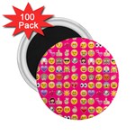 hot pink emoji 2.25  Magnet (100 pack) 