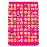 hot pink emoji Removable Flap Cover (L)