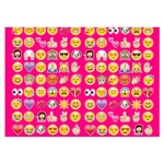 hot pink emoji Samsung Galaxy Note 4 Case (White)